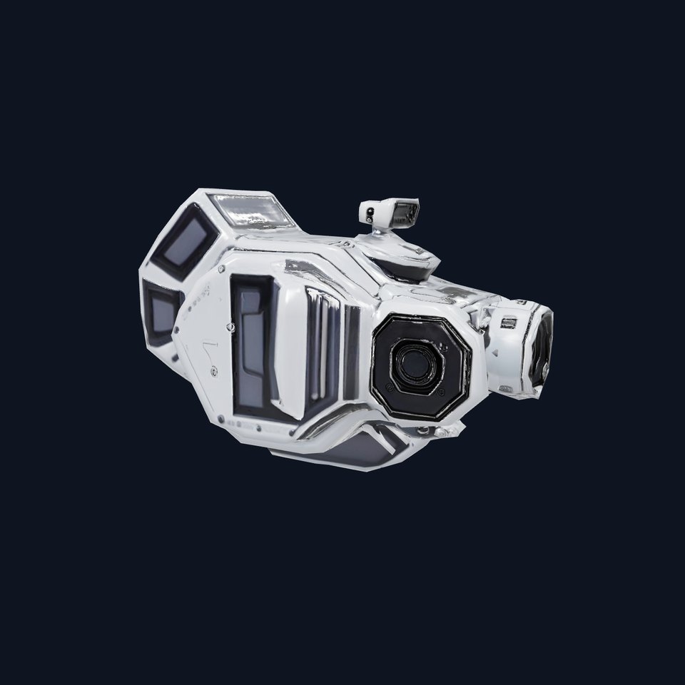 Futuristic Surveillance Camera model pack